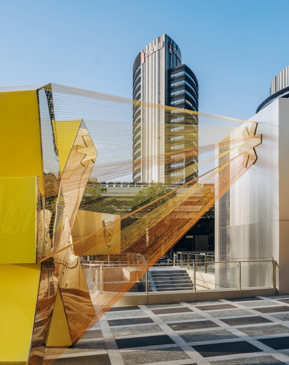 旋膜廊桥和六角金星丨中国上海丨众建筑,众建筑&友谊万岁-51