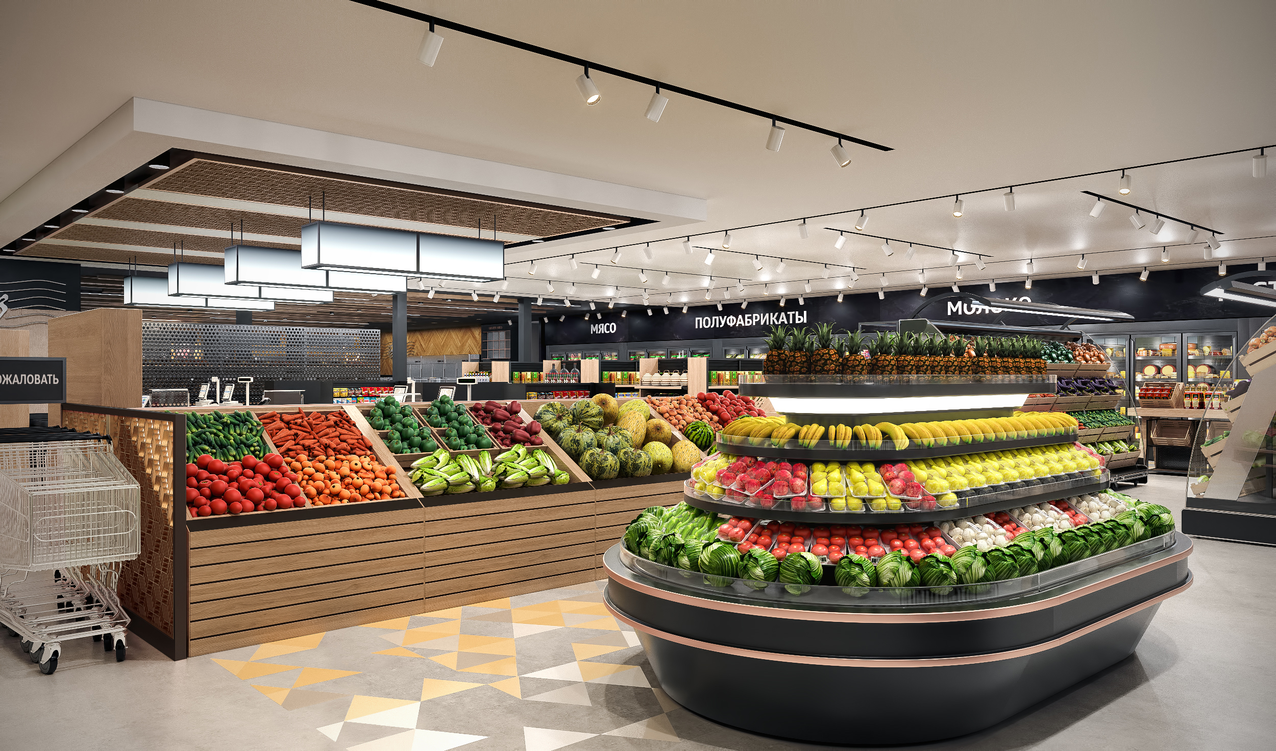 超市室内设计-5