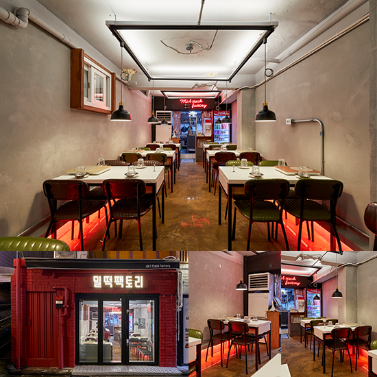 色彩点睛的 11 平米韩式美食店-1