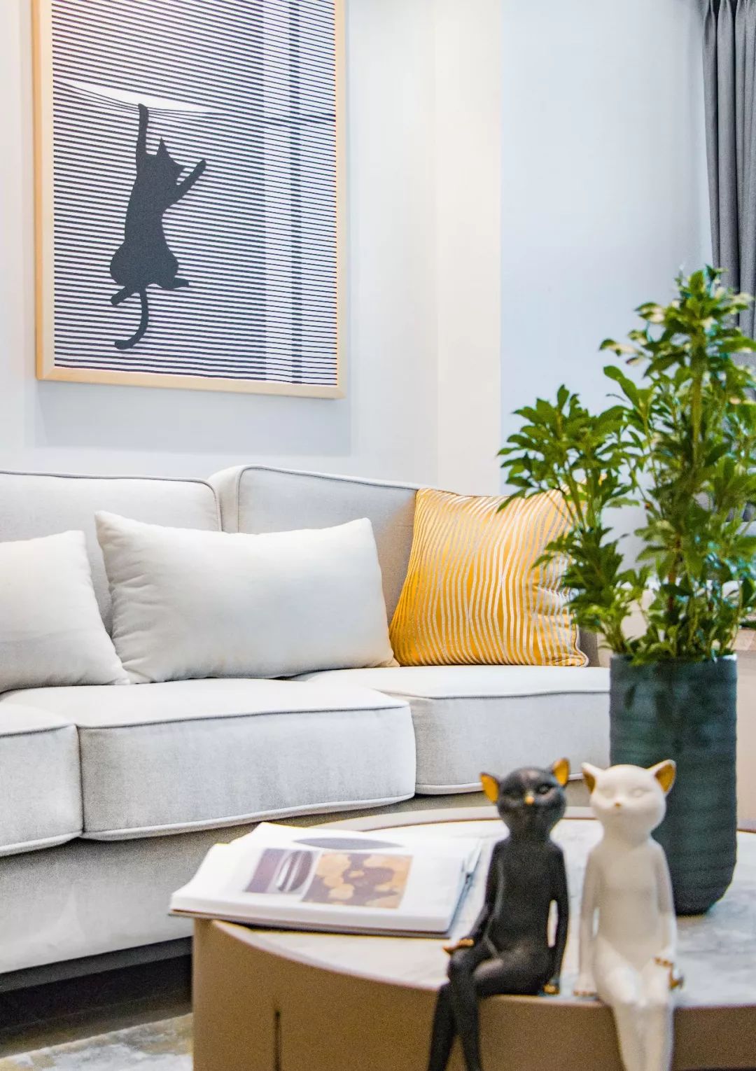 光明六时辰——现代简约风住宅  石头兄弟-13