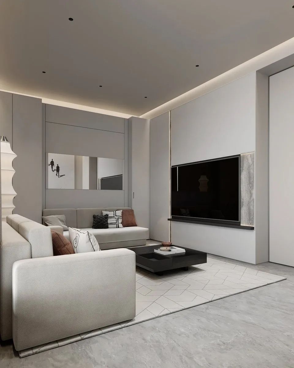 利雅得顶层复式公寓设计丨沙特阿拉伯利雅得丨LeQB Architects-32