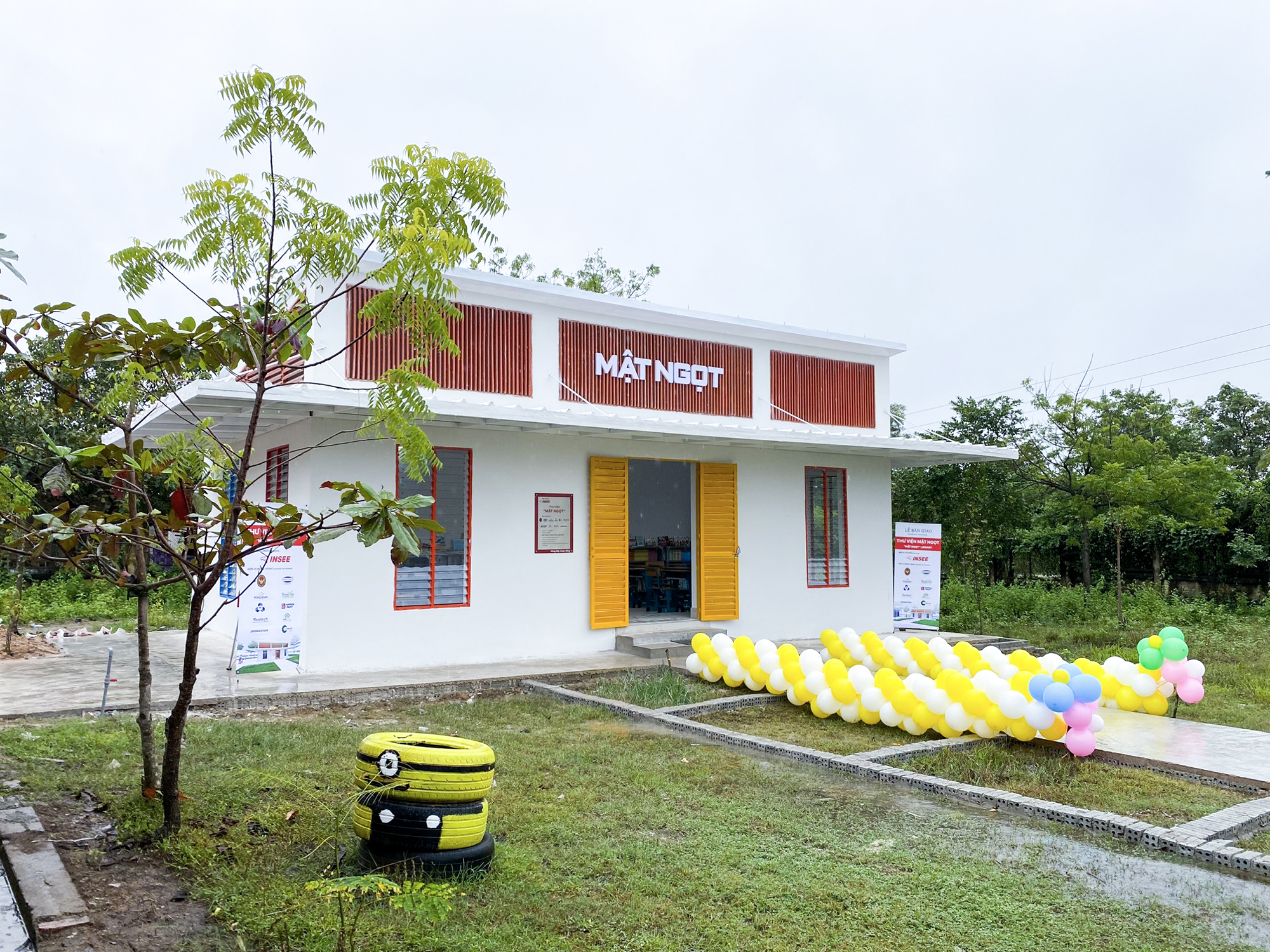 “Mật Ngọt” – 山区儿童图书馆丨胡志明市工业大学学生团队-1