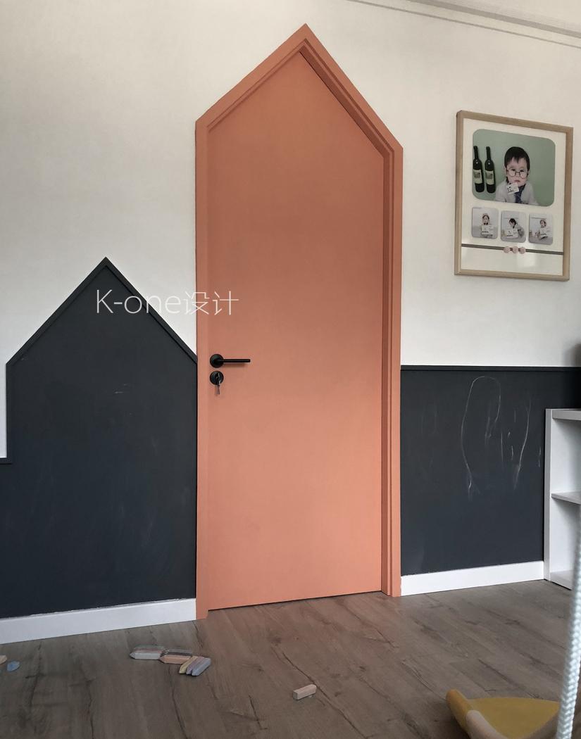 美式北欧混搭,打造浪漫樱花粉家居空间-33