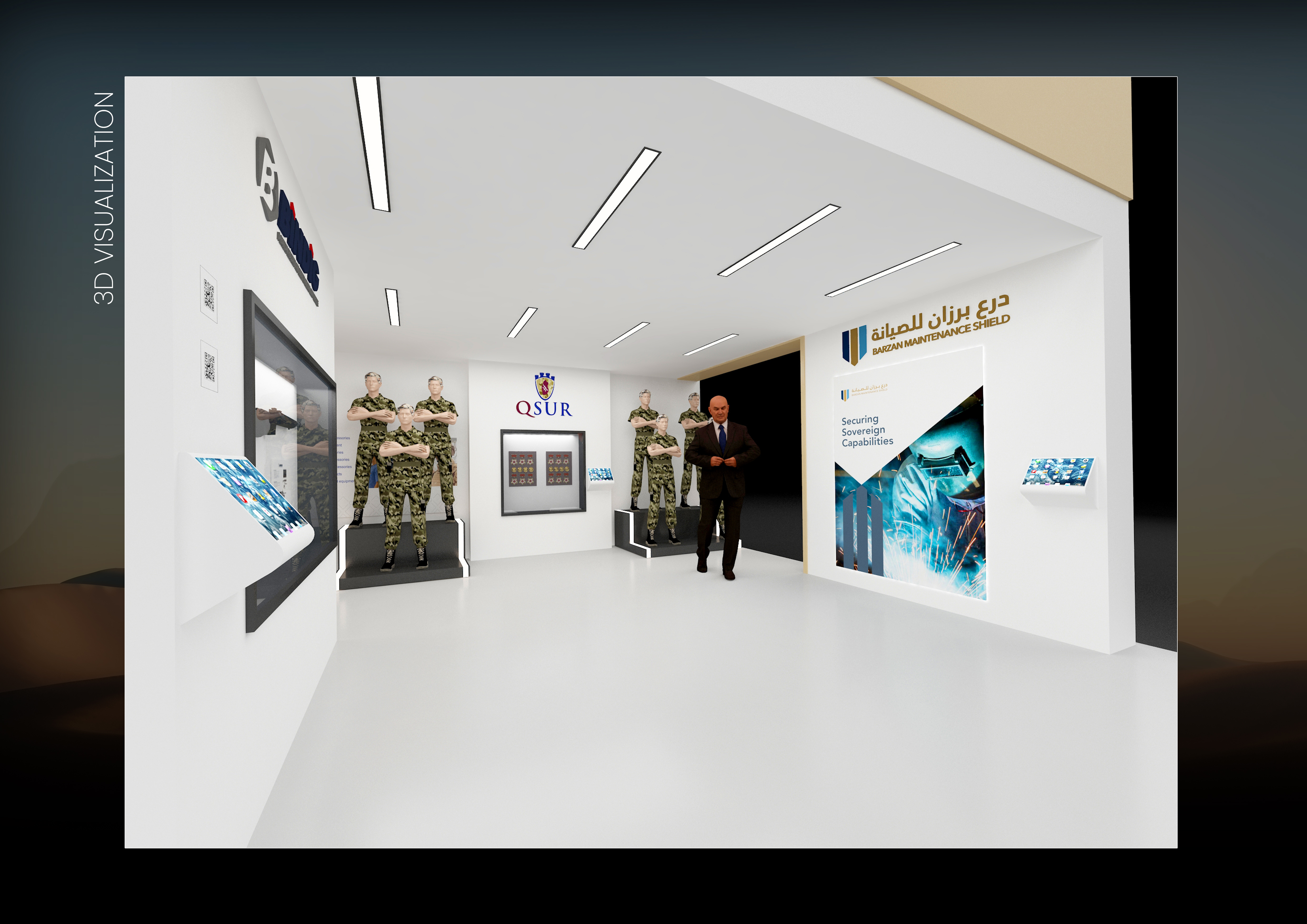 Barzan Holdings Stand design concept-9