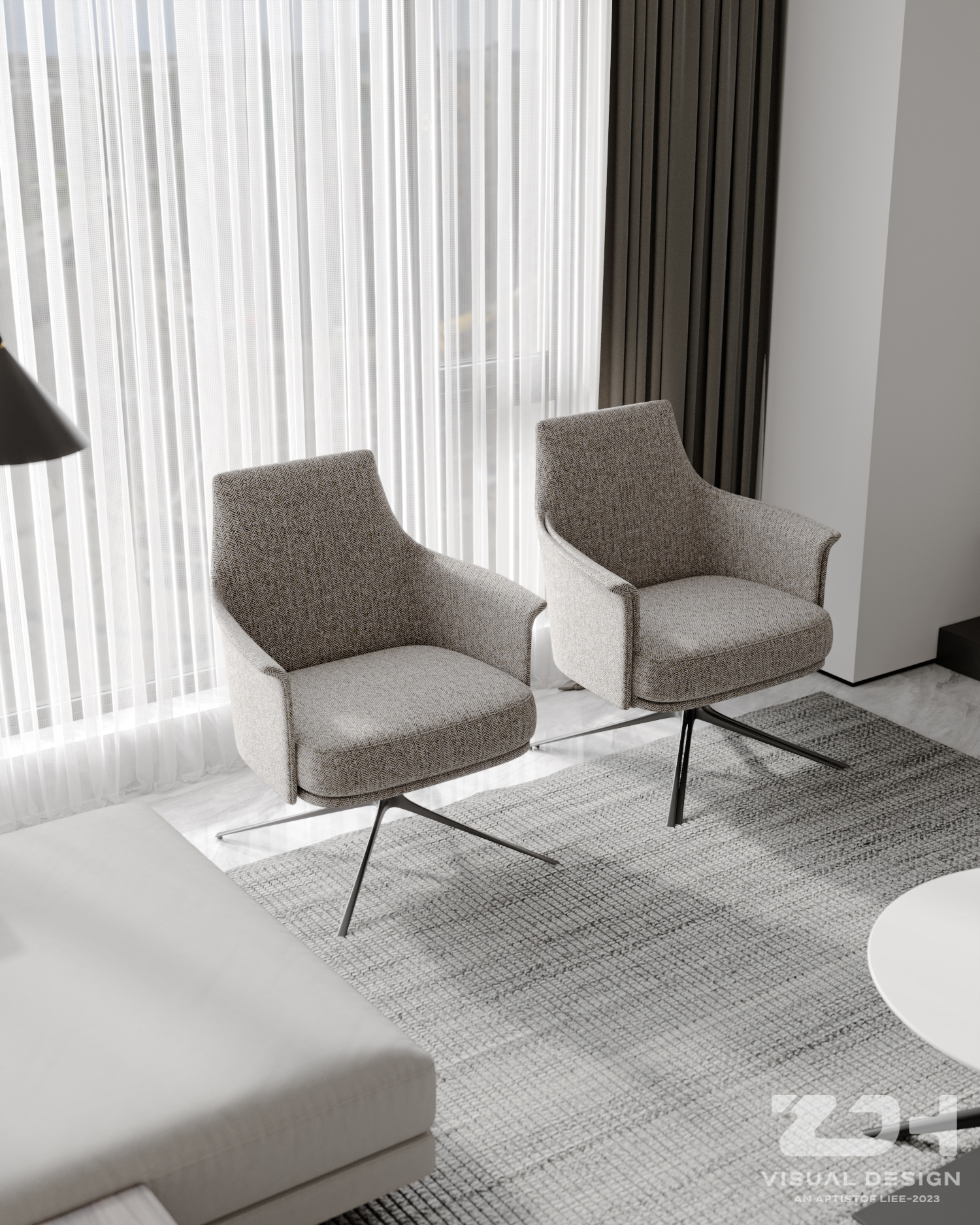 现代简约家装表现-8