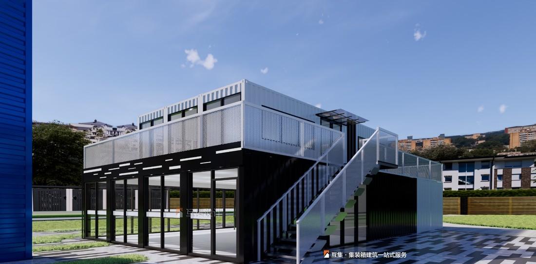 
山东吉利营销中心集装箱售楼部 -3