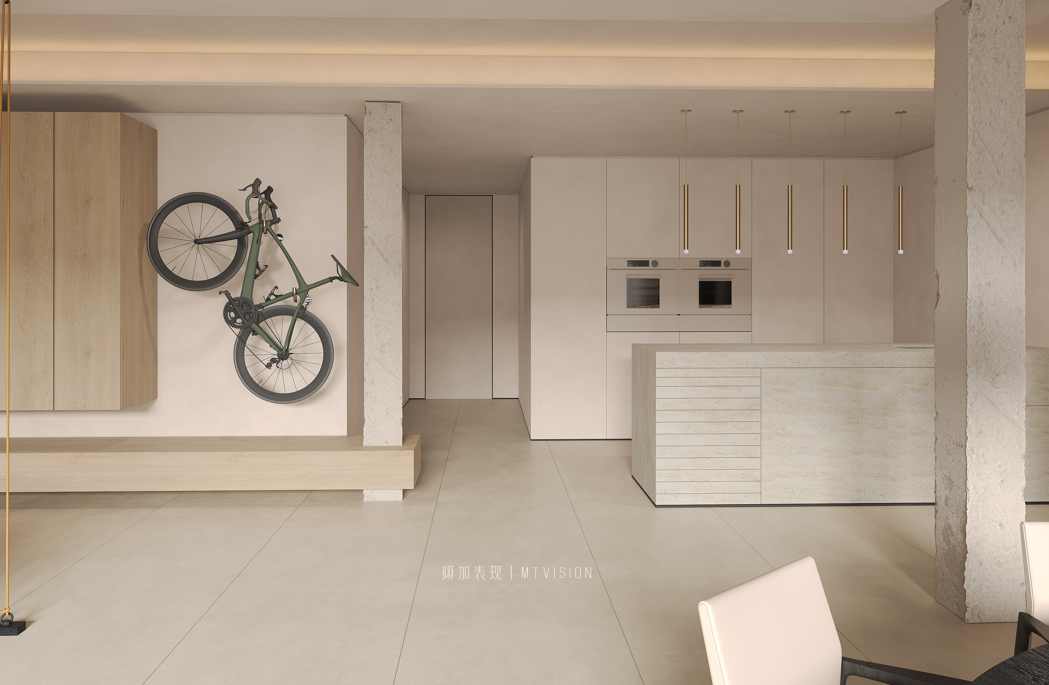简约私宅渲染丨MTT VISION-8