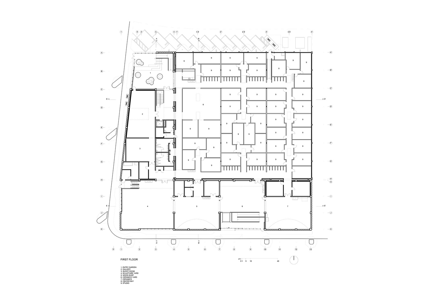 UCLA Margo Leavin 艺术学院研究生工作室丨美国加利福尼亚丨Johnston Marklee-36