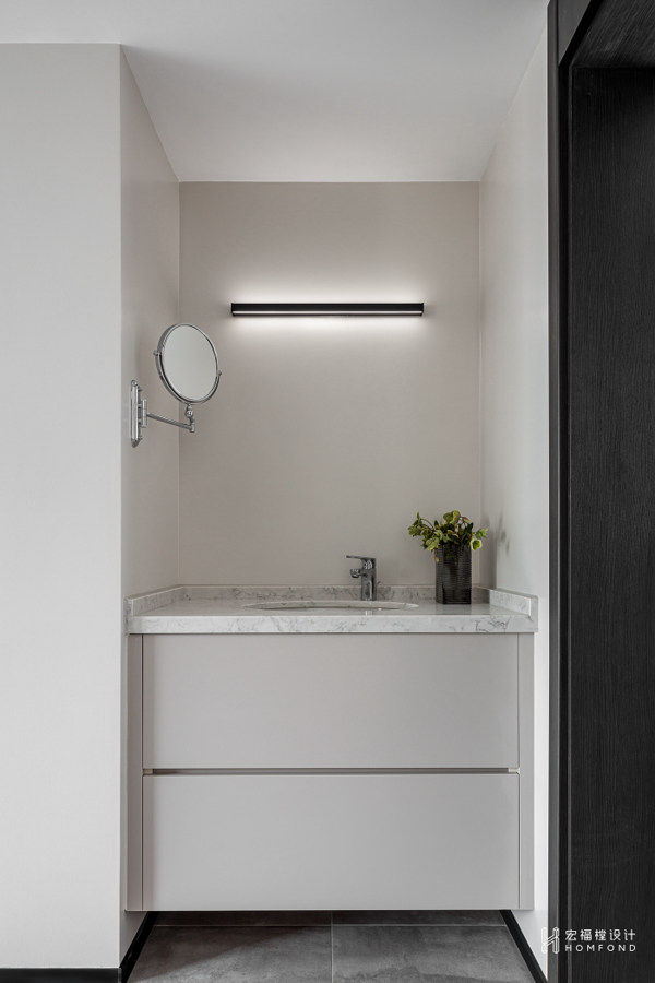 现代风格家庭住宅设计丨中国成都丨成都宏福樘设计-47