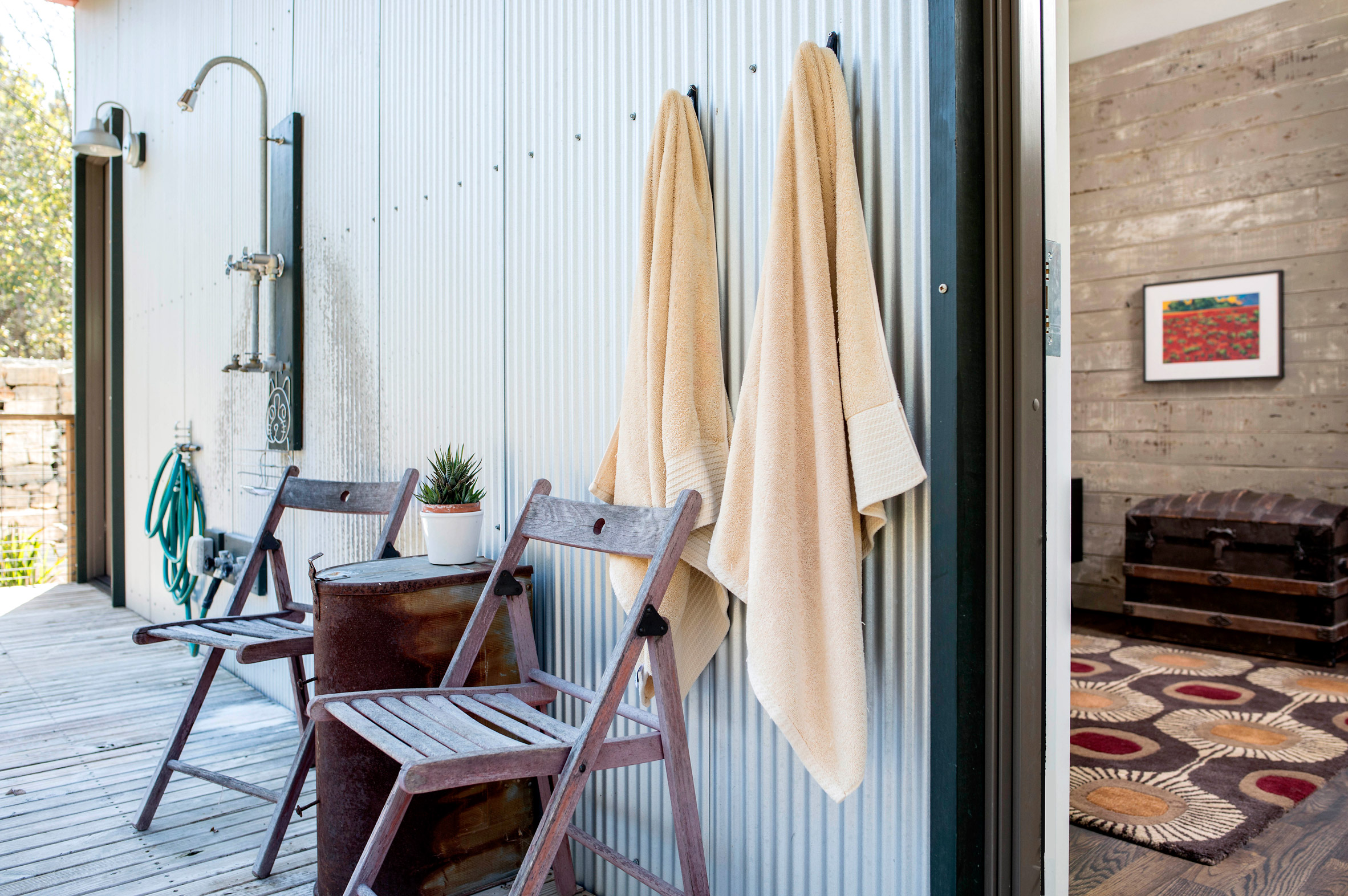 North Carolina farmhouse combines rustic and modern features-11