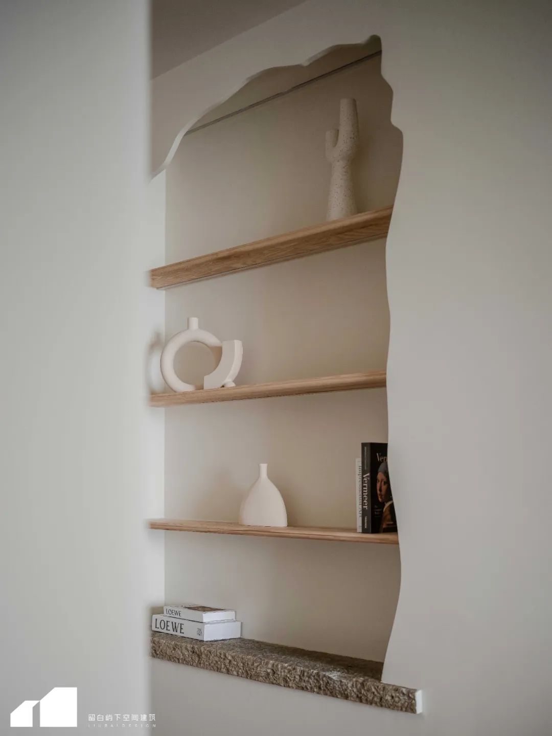 奶油风私宅设计丨留白屿下空间建筑-42