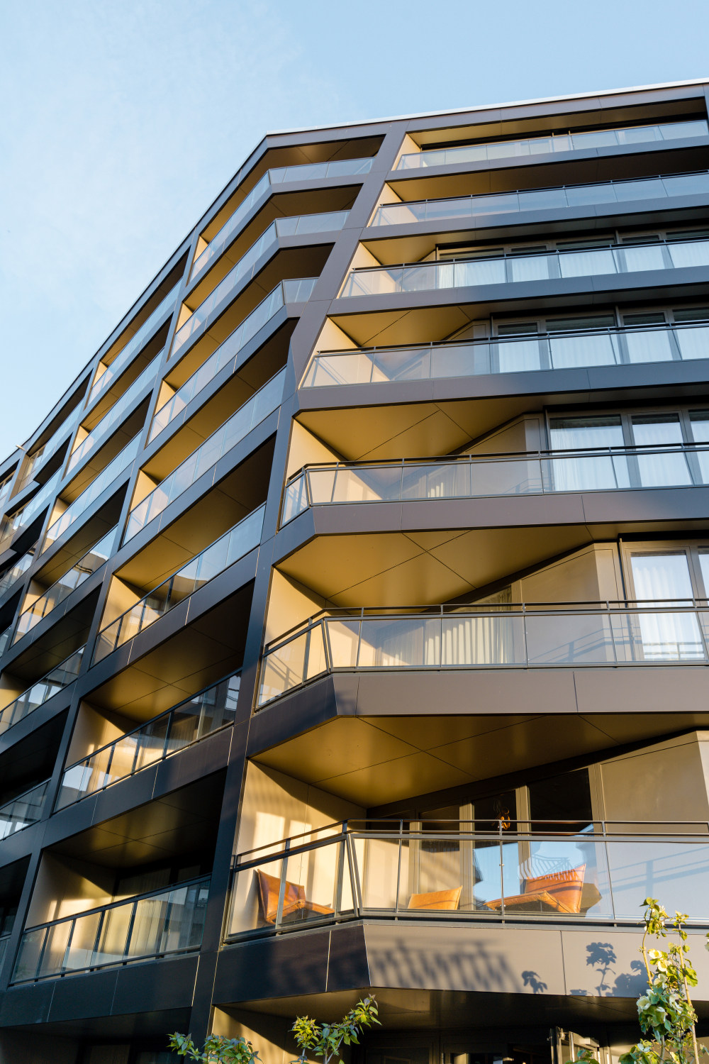 柏林查理住宅小区,梯田状雕塑阳台设计-45