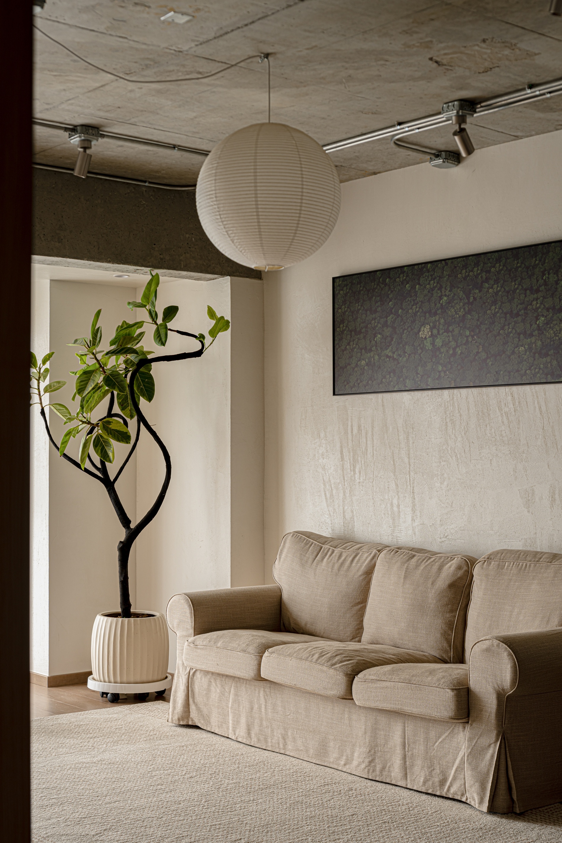 《木序》124㎡原木工业风丨中国成都丨宏福樘设计-4