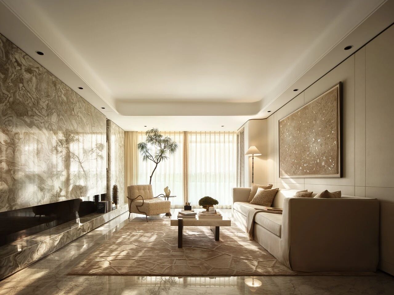 上海·中海云邸玖章样板间丨中国上海丨软装SHD山禾设计,硬装ENJOYDESIGN-14