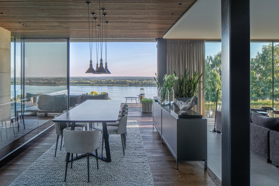 波兰现代河畔别墅，自然与人居的完美融合-58