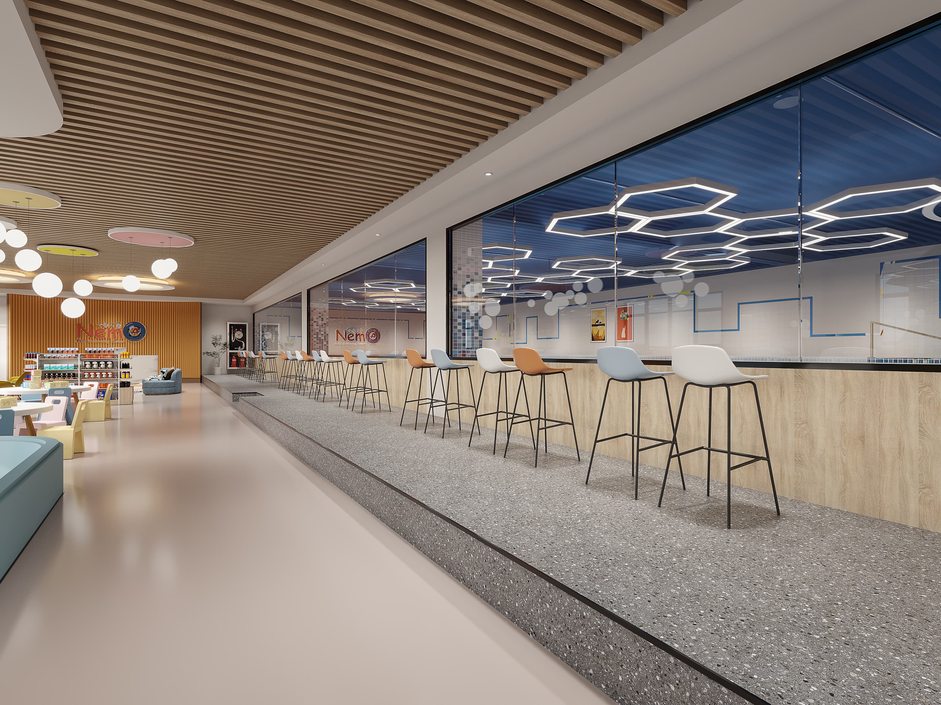 室内亲子游泳馆效果案例-3