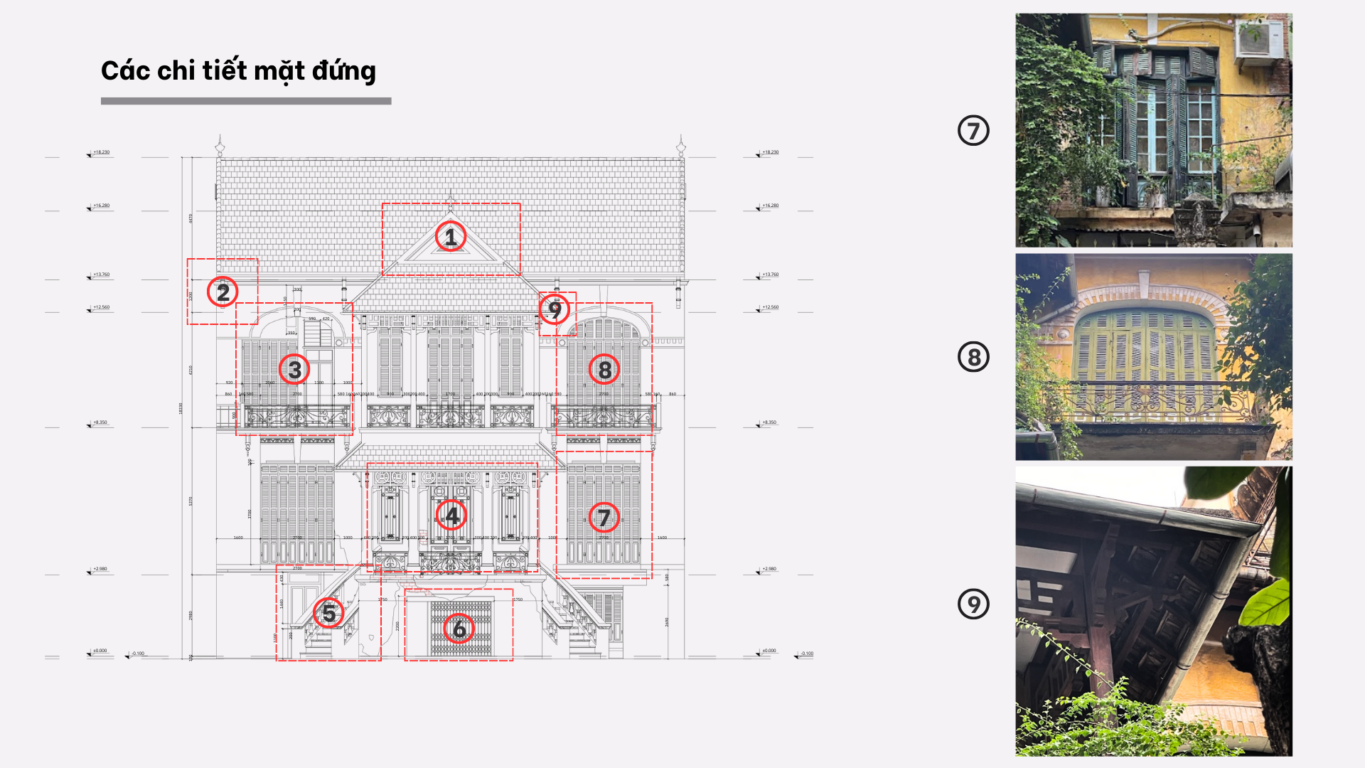 Nghiên cứu bảo tồn Biệt thự số 8 Chân Cầm-31