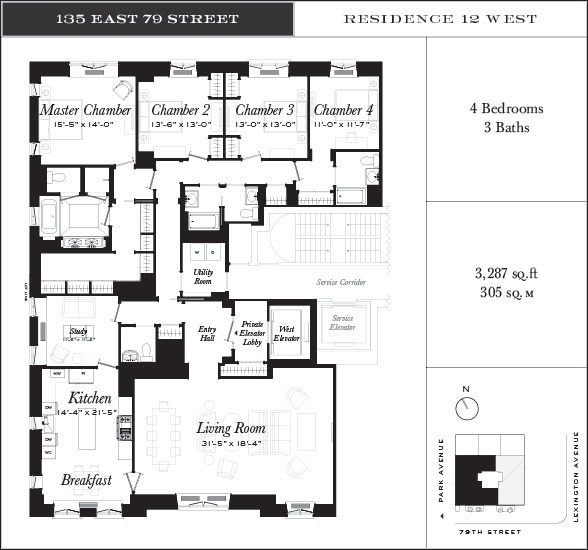 [国外住宅] Studio Sofield   135 East 79th Street 纽约曼哈顿高级住宅-70