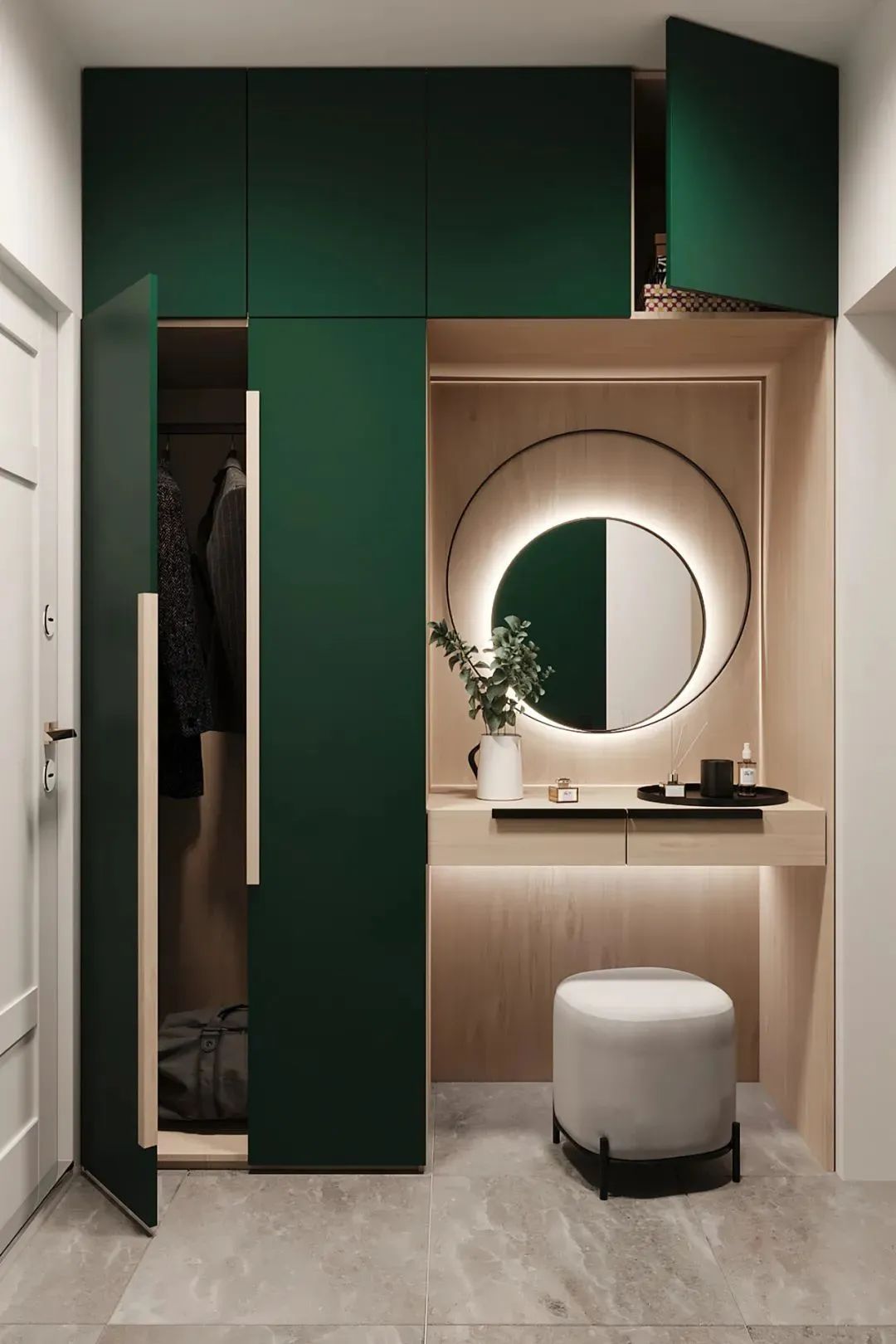 百款门厅柜设计案例，让家焕然一新-67