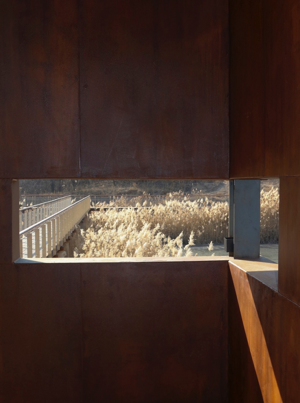 芦苇廊,观鸟屋等·邢襄生态园景观建筑系列丨中国河北丨北林风景建筑研究中心  段威工作室,上海领沃园林设计事务所  李工作室-59