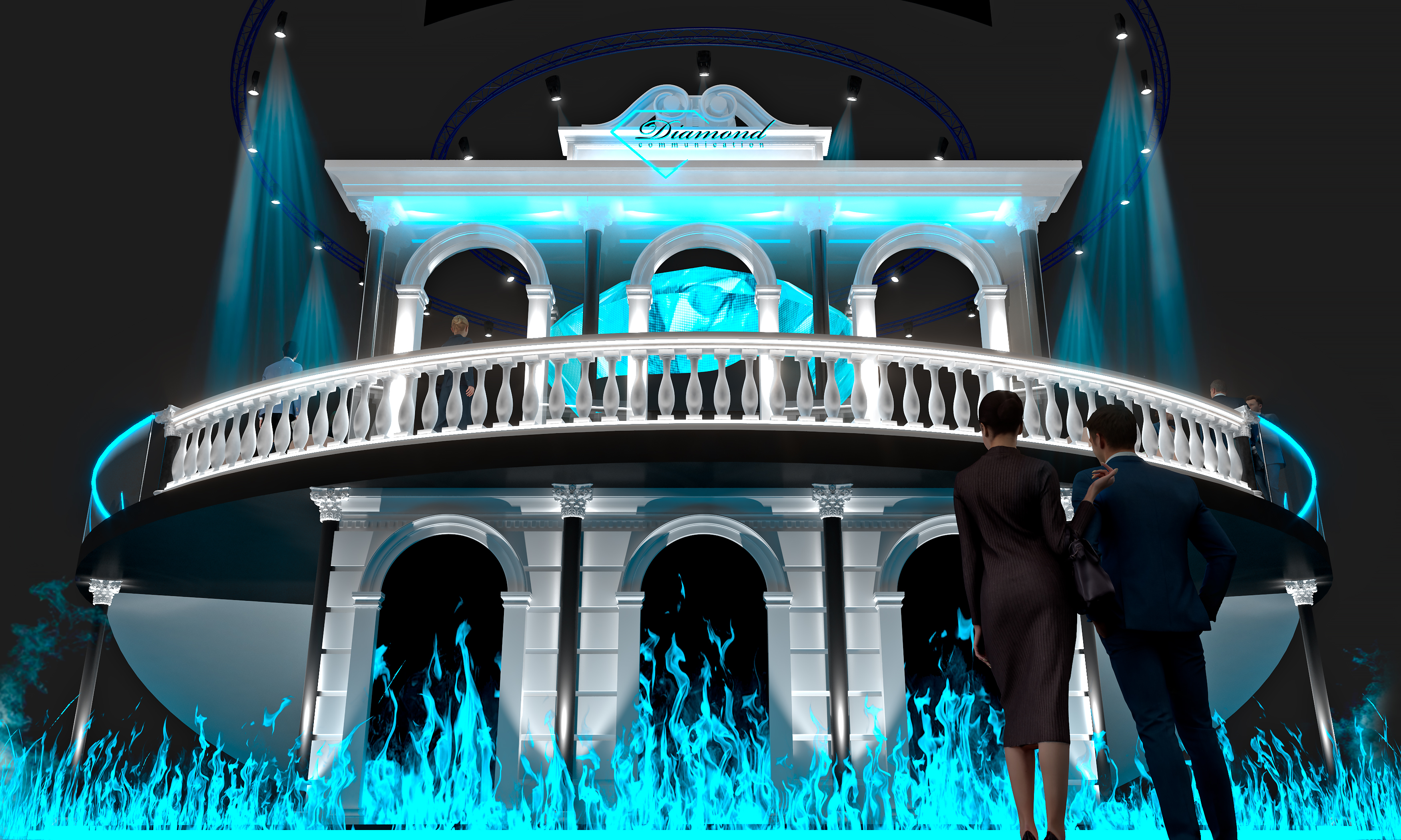 Stand Diamond Communication-8