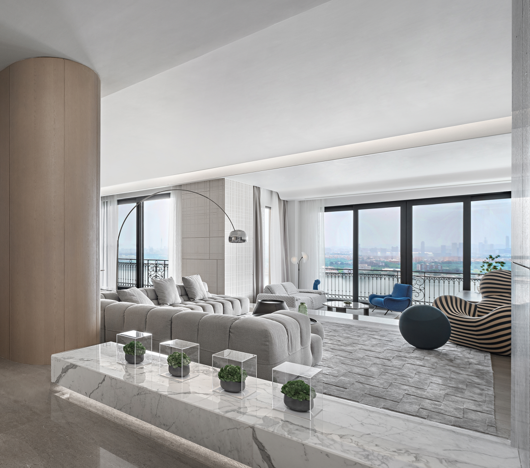 广州星河湾 682㎡江景大平层丨中国广州丨广州慕舍设计顾问有限公司-14