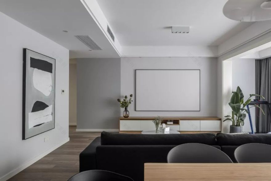 137㎡三口之家,温馨设计融入阳台、投影仪与衣帽间-15