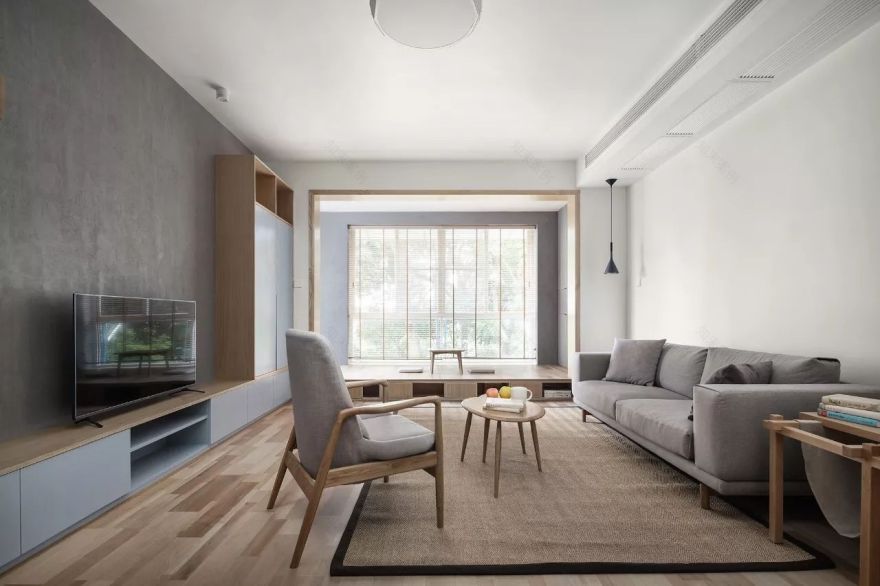 广州实景设计公司打造 150 平方北欧日式家居-14