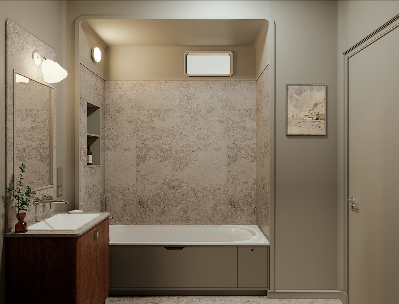 北欧风随性优雅生活空间-16