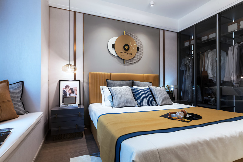 福建莆田璞悦风华110户型样板房 | 现代简约融入海洋元素-32