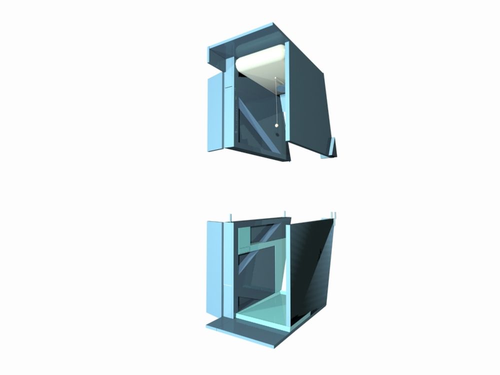 Rozkládací karbonový dům | Ondřej Laciga-16