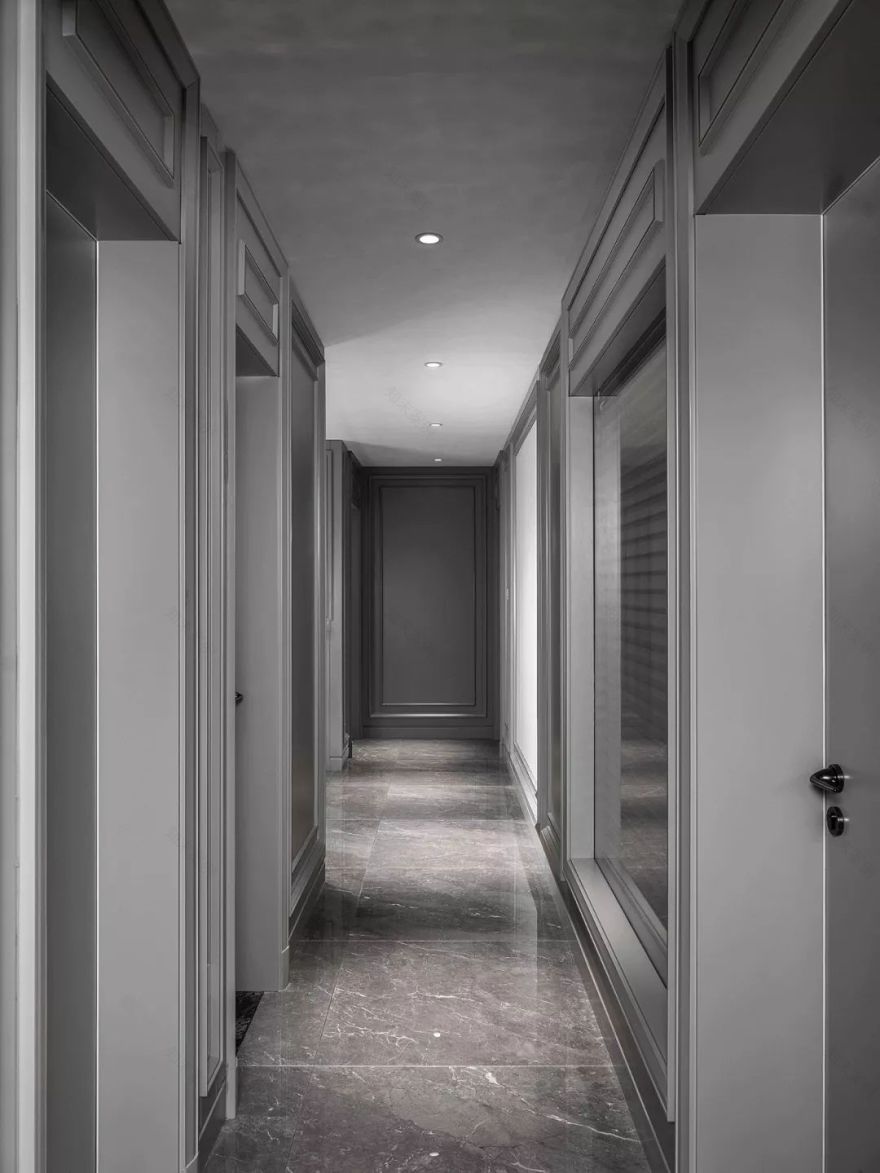 法式轻奢叠拼别墅,中性色的高级格调!-30