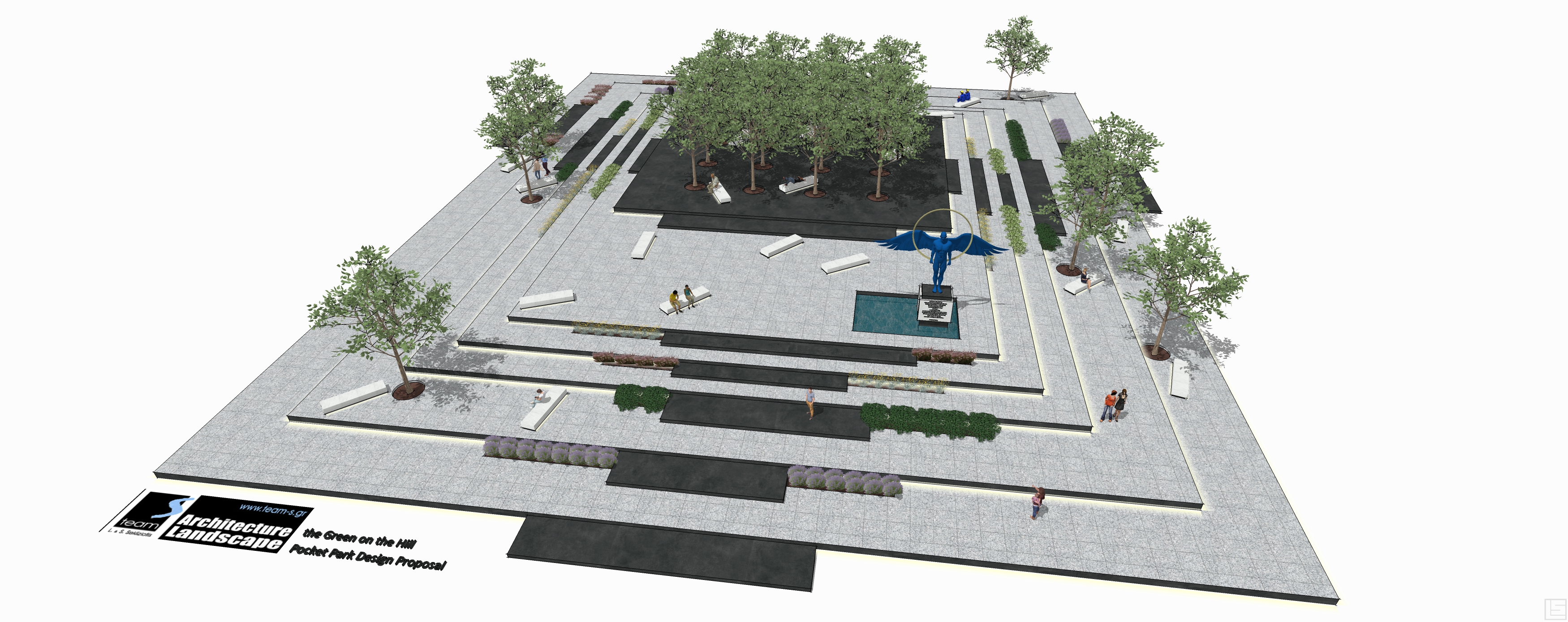 雅典景观设计提案丨希腊雅典-22