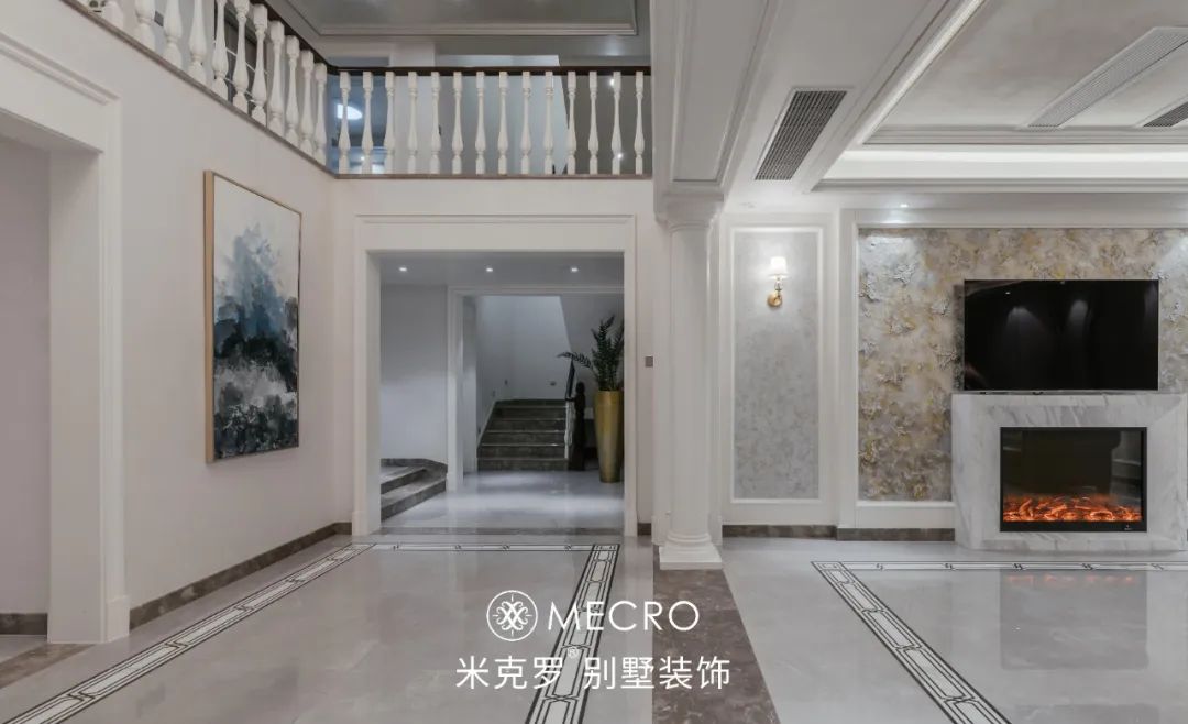 融创·桃花源 650㎡简欧别墅设计丨米克罗别墅装饰-19