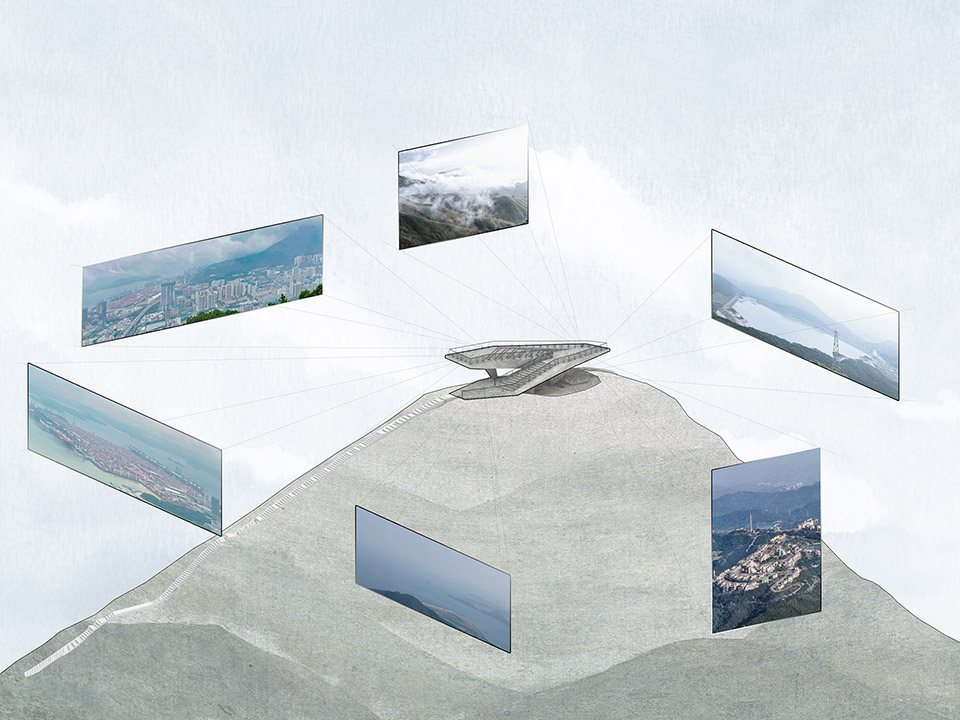 深圳梅沙尖城市看台丨中国深圳丨line+建筑事务所-83