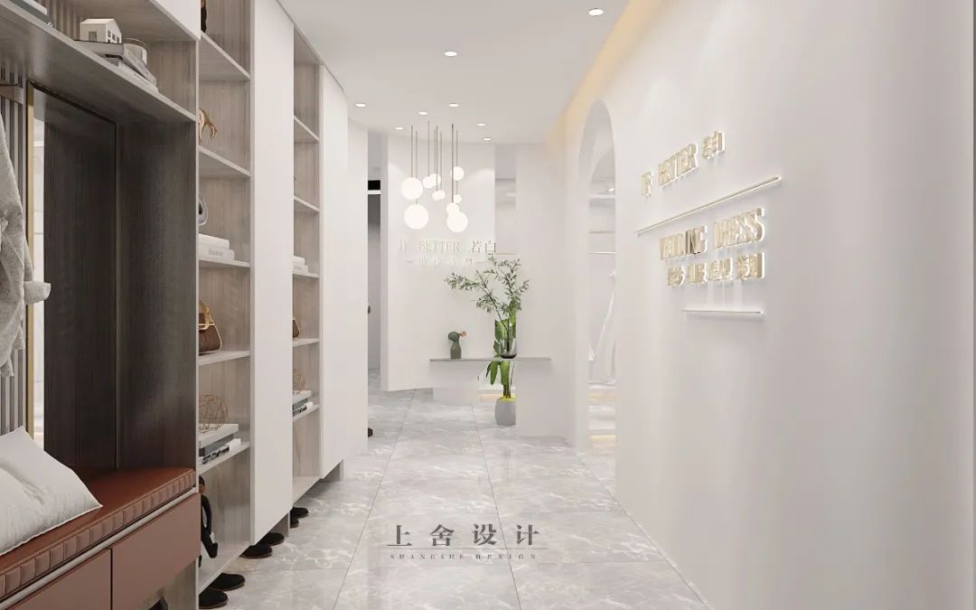 若白婚纱店丨中国上海丨上舍设计-12