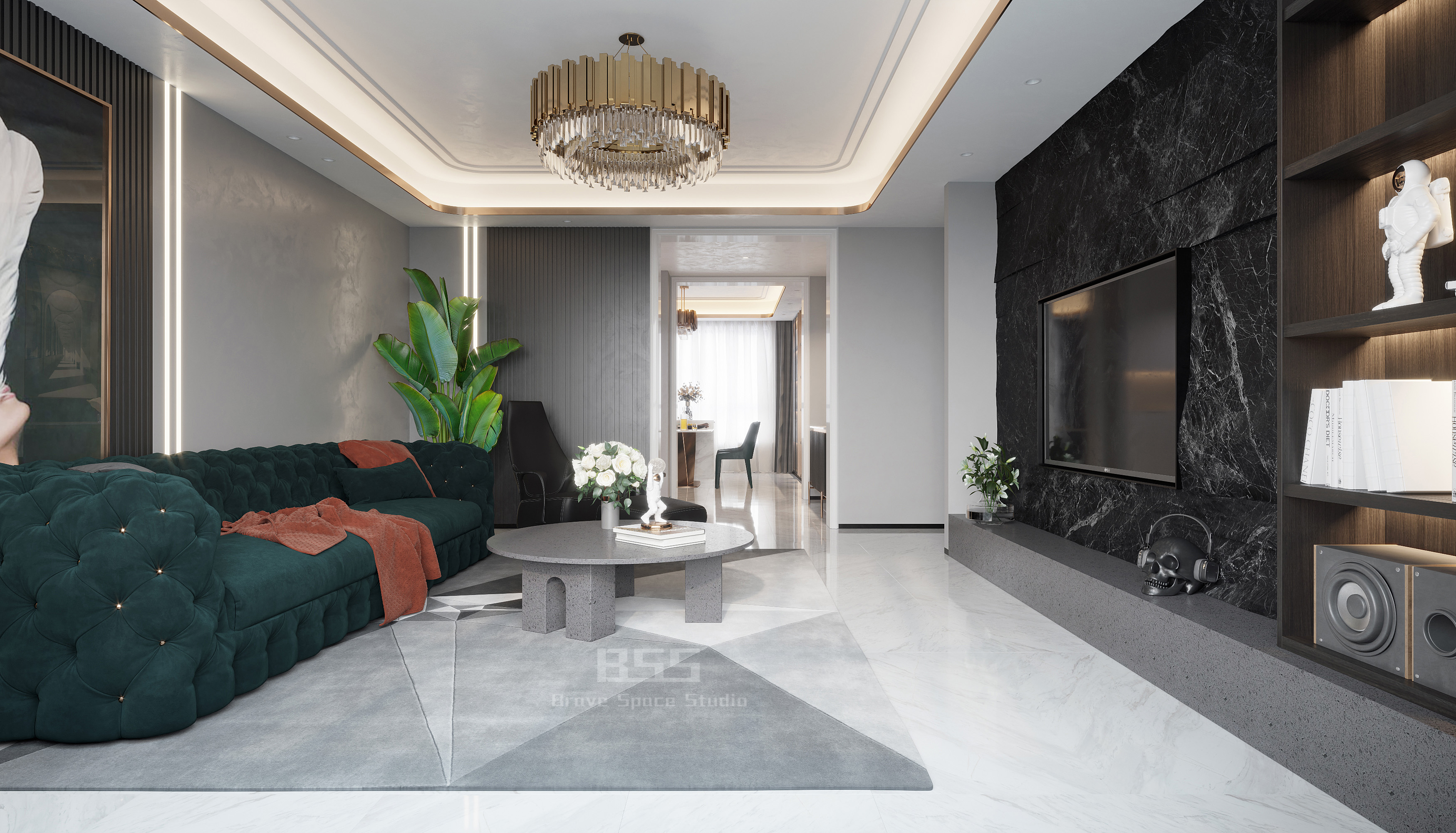 现代轻奢风格案例解析-5