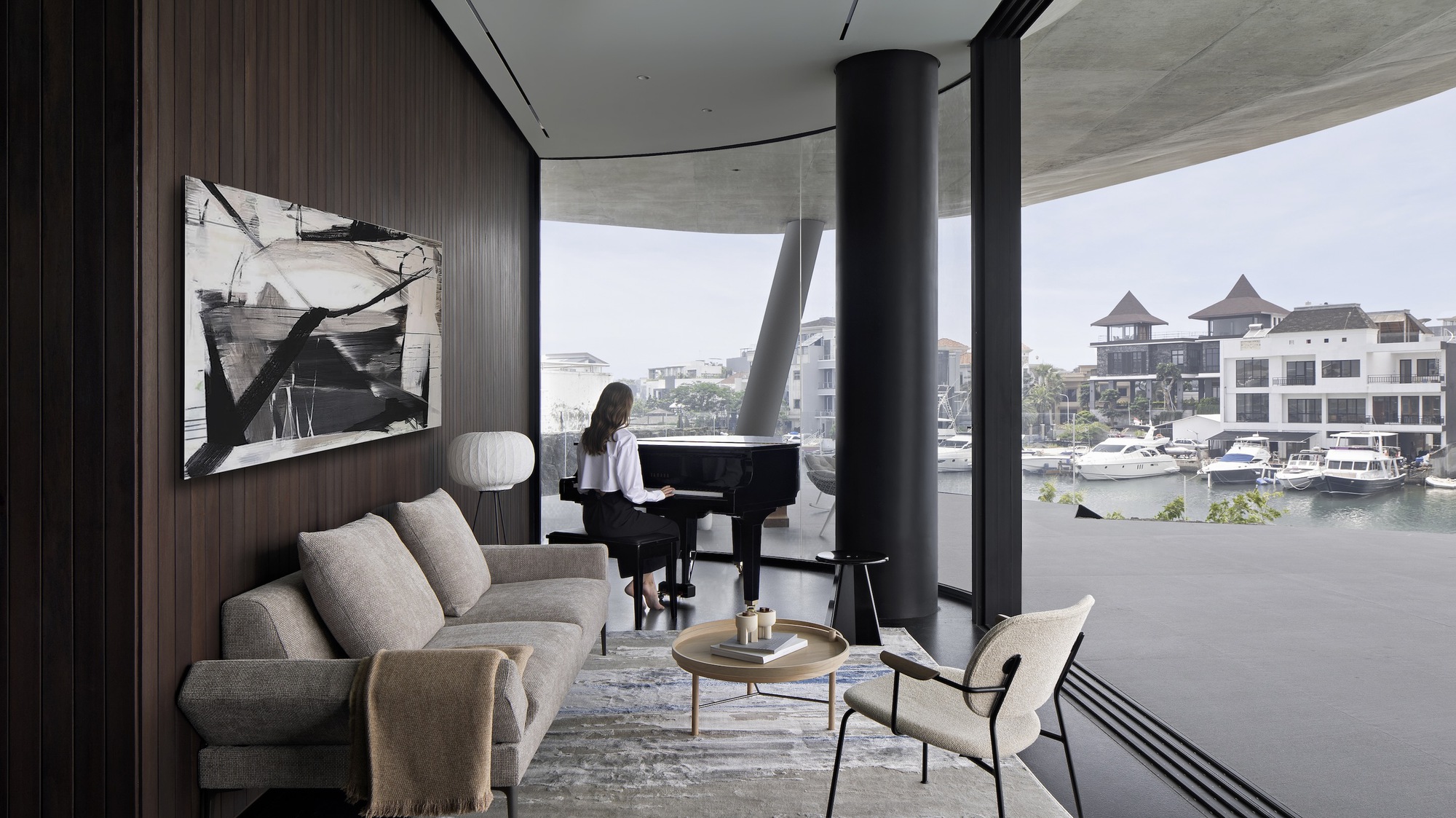 V 形高脚屋丨印度丨KThengono Design Studio-10