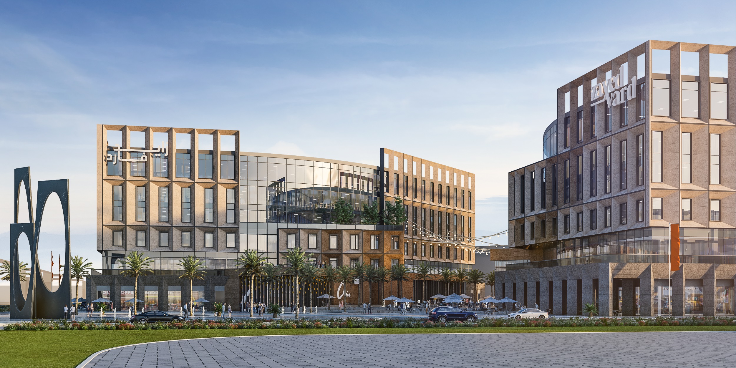 多功能综合体方案丨Sameh Morsi architecture-11