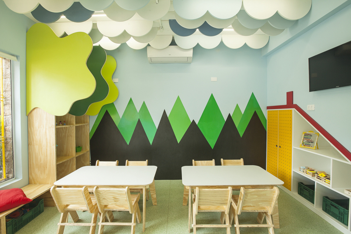 巴西 Discoveries 幼儿园创意空间设计-15