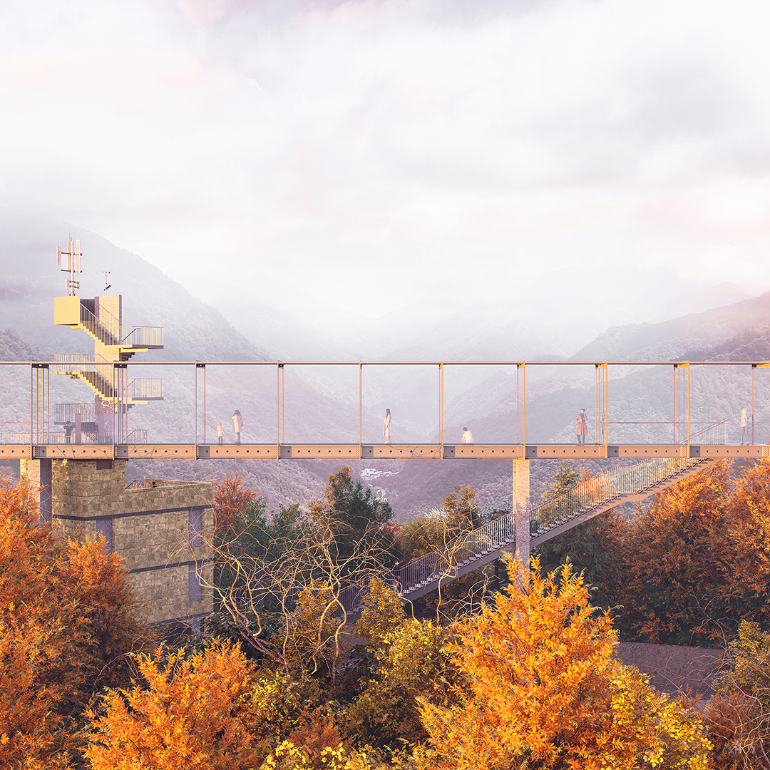 武夷山国家公园先锋岭观测塔丨深圳市土木石设计咨询有限公司-0