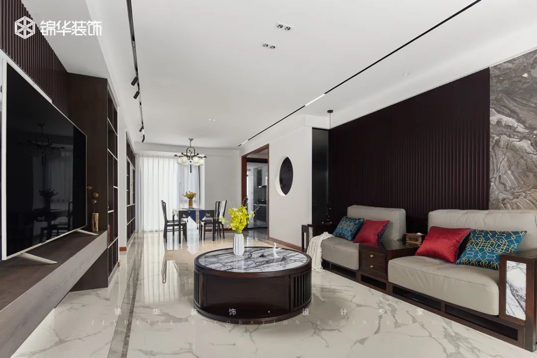 恒基金满庭的雅致家居艺术丨锦华装饰-19