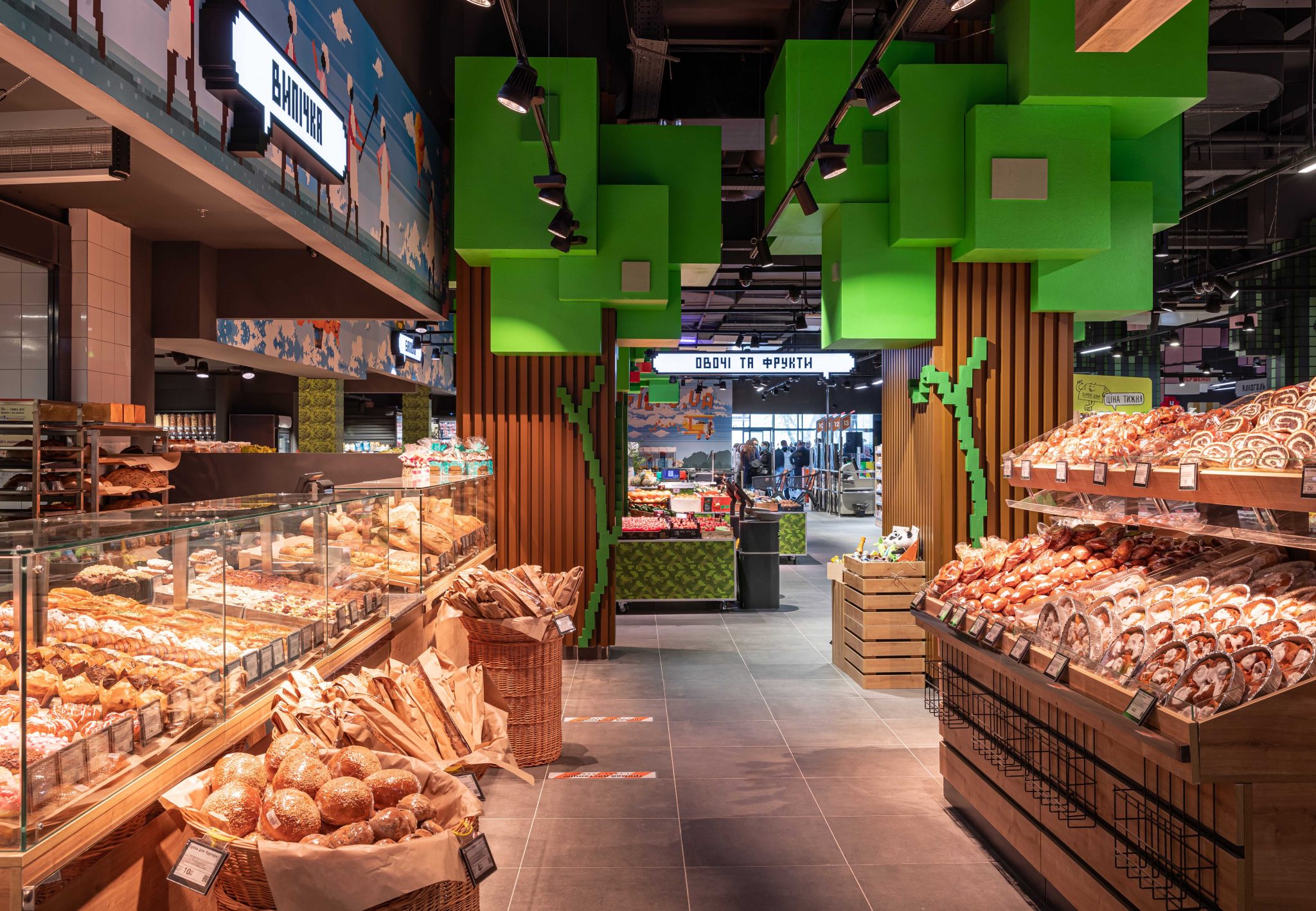SUPERMARKET SILPO IN PIXEL TETRIS STYLE/VINNITSA-8