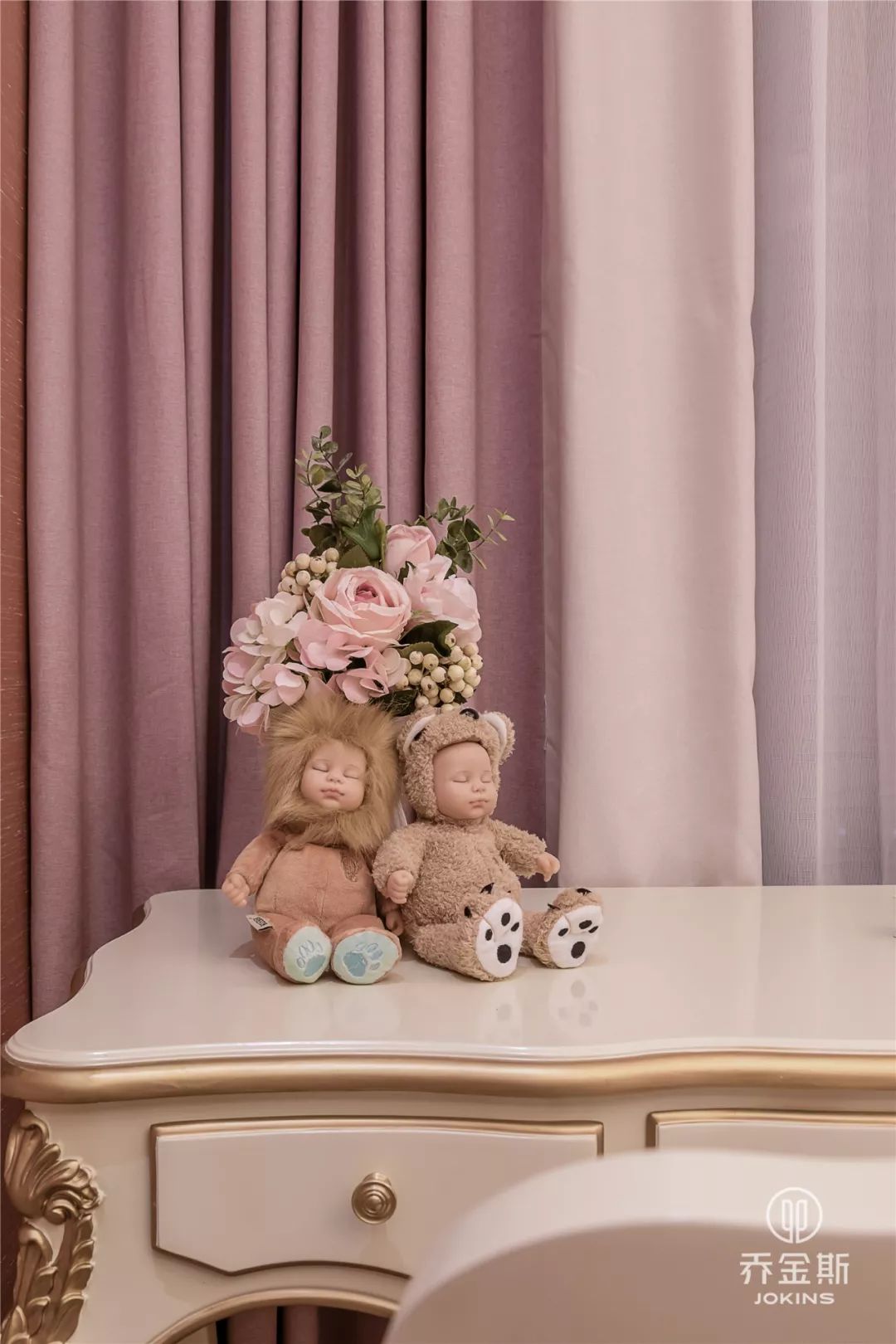 法式轻奢浪漫风情,乔金斯 250m²大平层设计-42