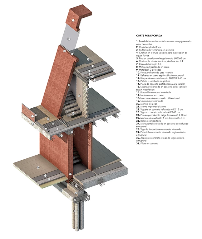 二百周年纪念博物馆丨ColombiaBogota丨Taller Proyectual-17