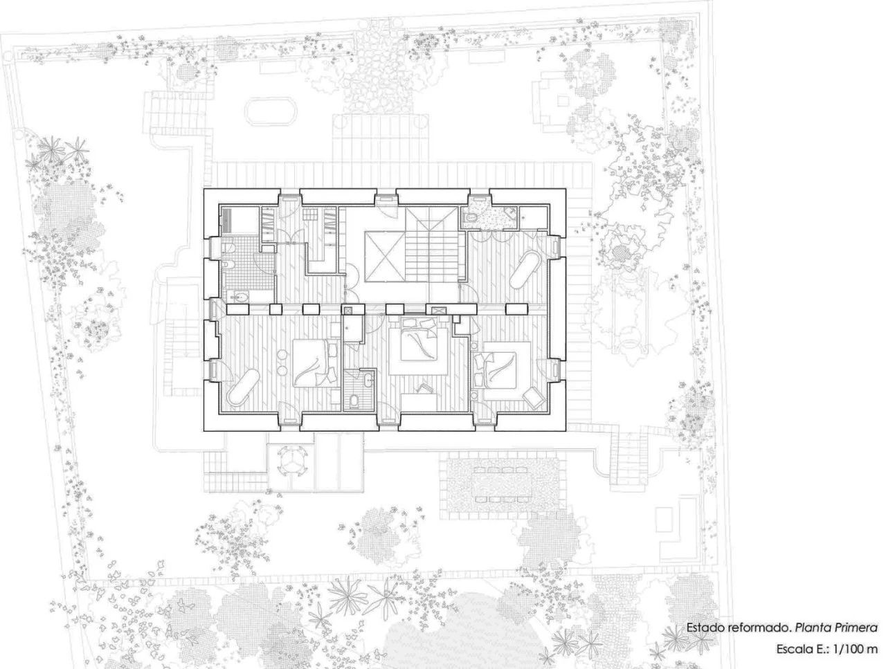 百年历史房屋改造丨西班牙马德里丨Adam Bresnick-20
