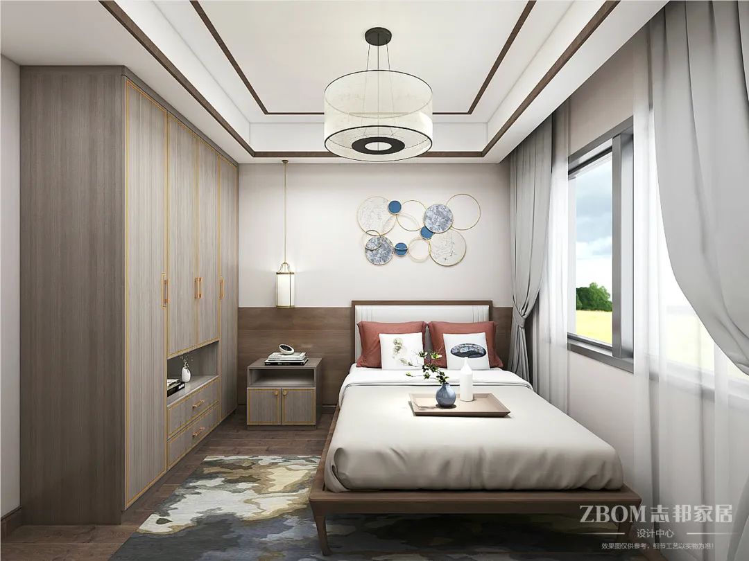 127㎡新中式家居 | 山水意境，恬淡闲适-62