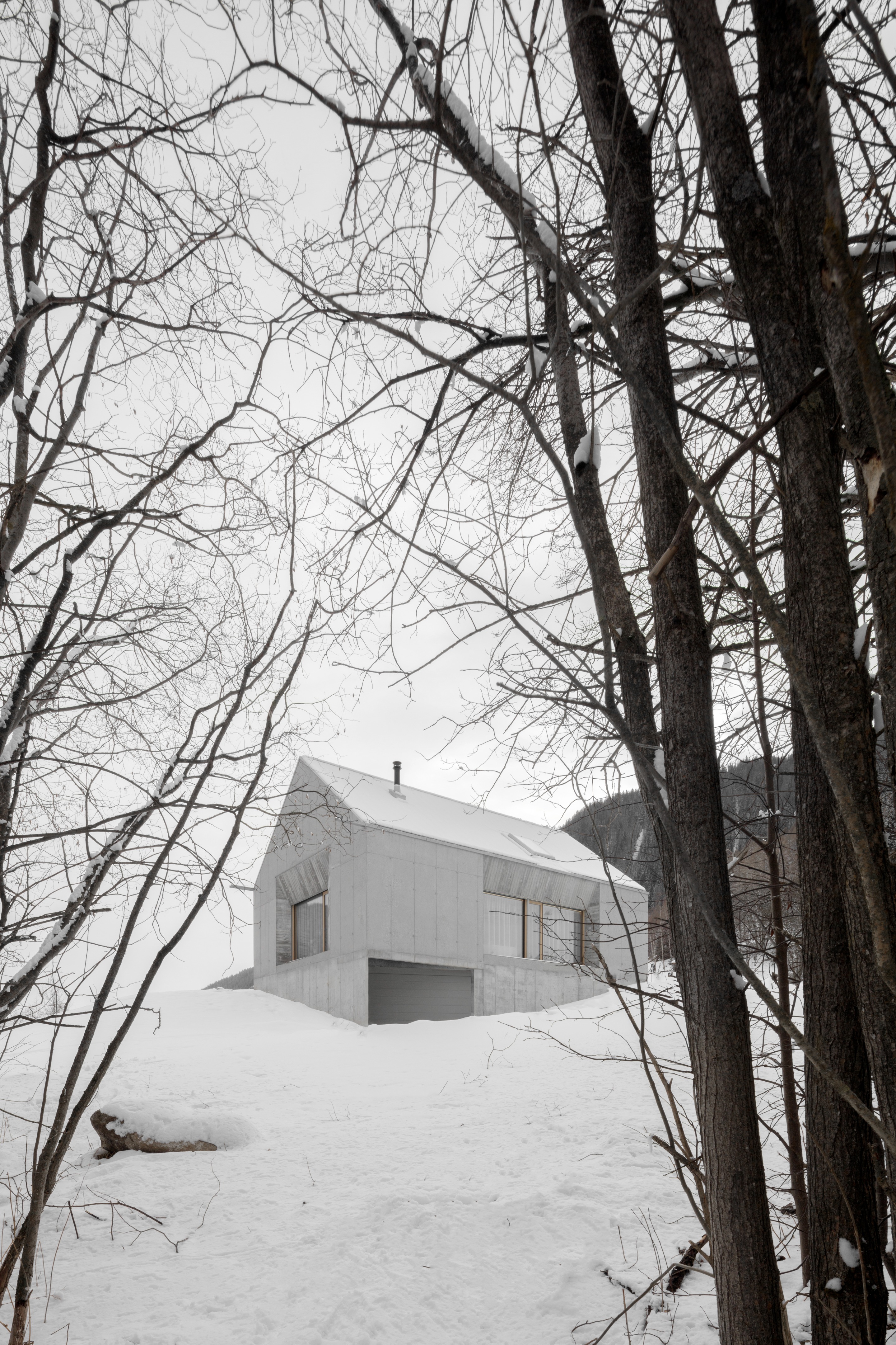 意大利瓦尔斯山谷住宅设计丨Andreas Gruber Architects-10