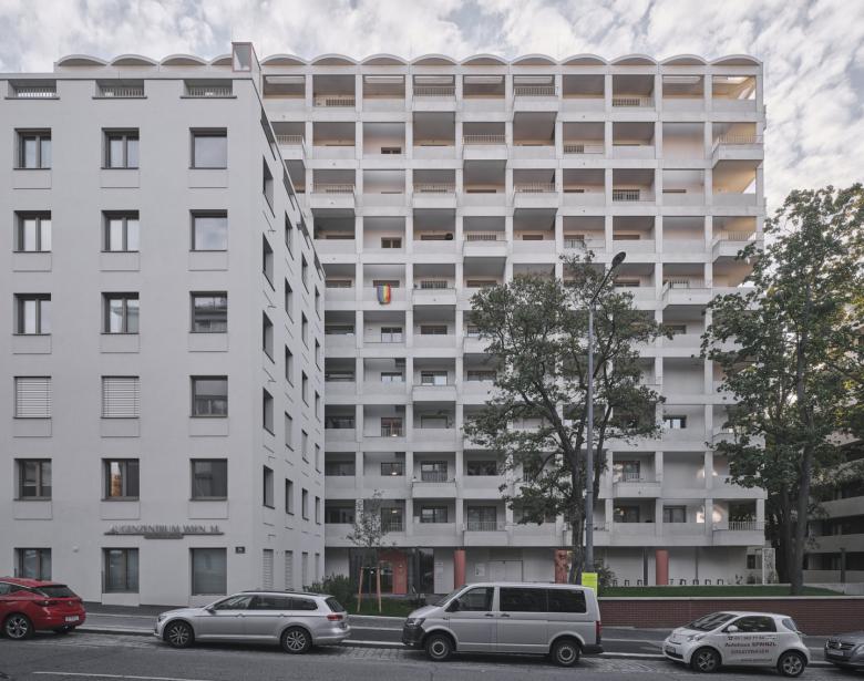 罗莎莉住房建设莱瑟大街丨奥地利-36