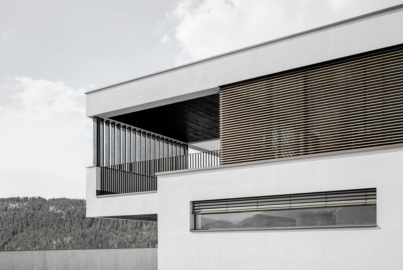 多功能公司建筑与住宅公寓一体化设计-11